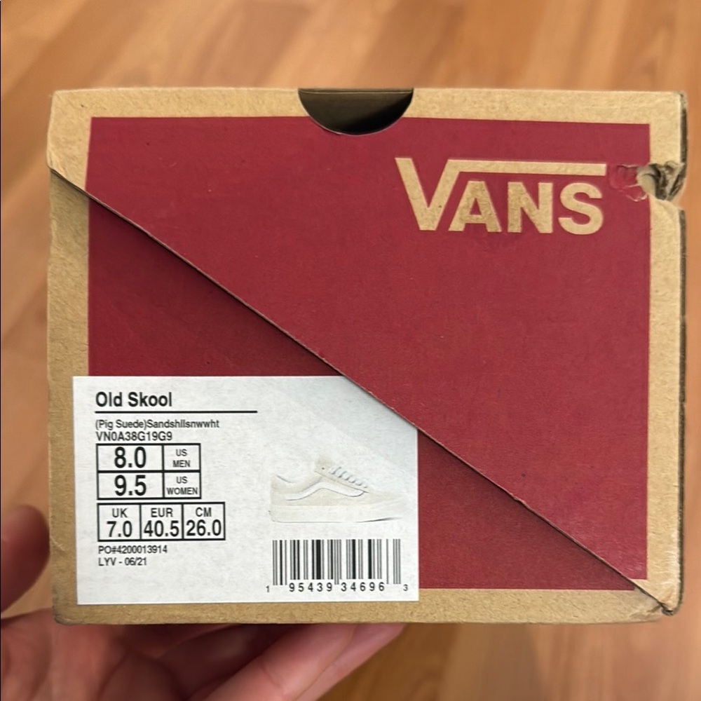 Vans Old Skool Shoes - Sand/White - Picture 7 of 7